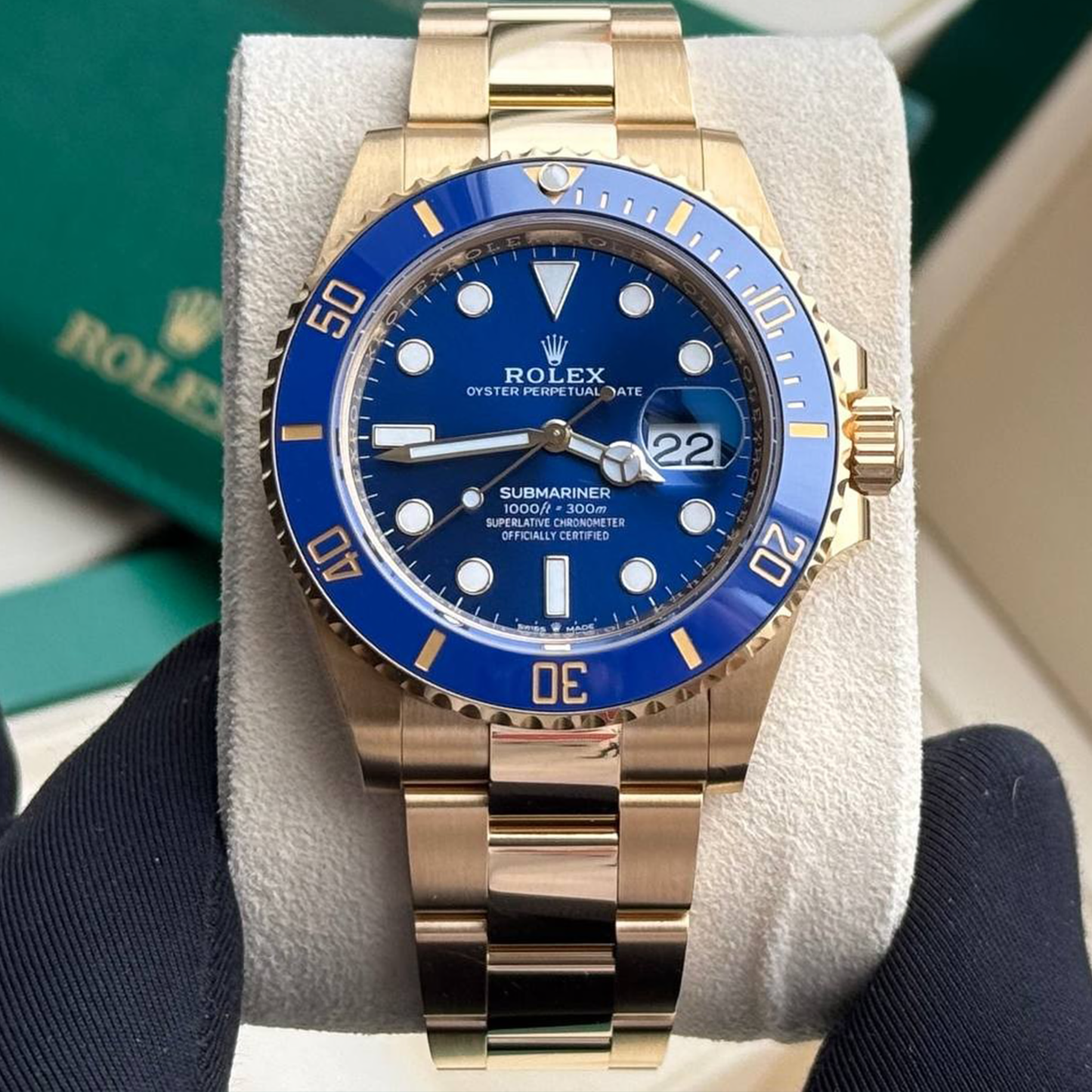 Submariner Date 126618LB yellow gold